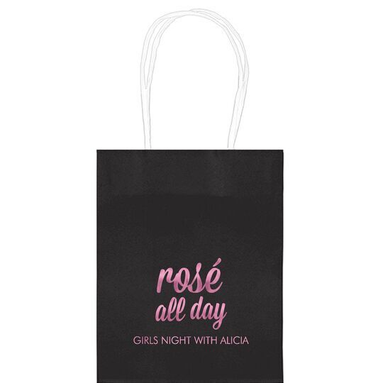 Rosé All Day Mini Twisted Handled Bags